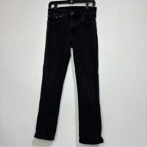 American Eagle Men Black Denim Jeans Airflex+ Original Bootcut 29x32